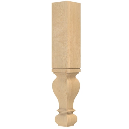 Large Diameter Gaelic Column - White Oak